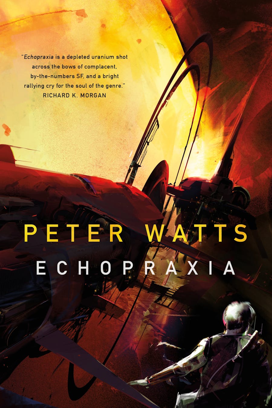 Book cover of Echopraxia.