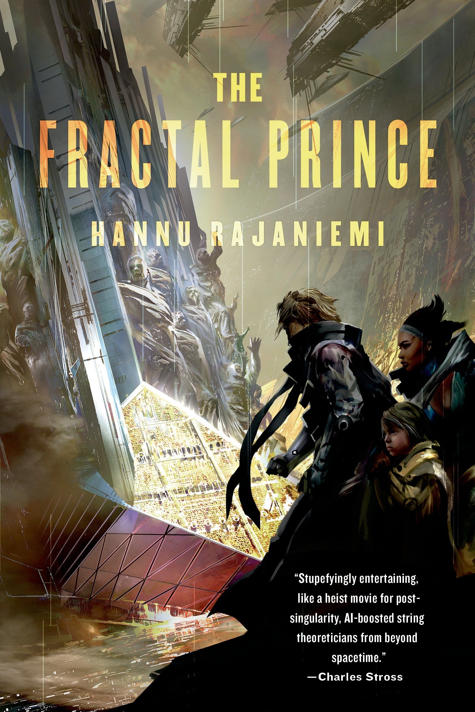 Book cover of The Fractal Prince.