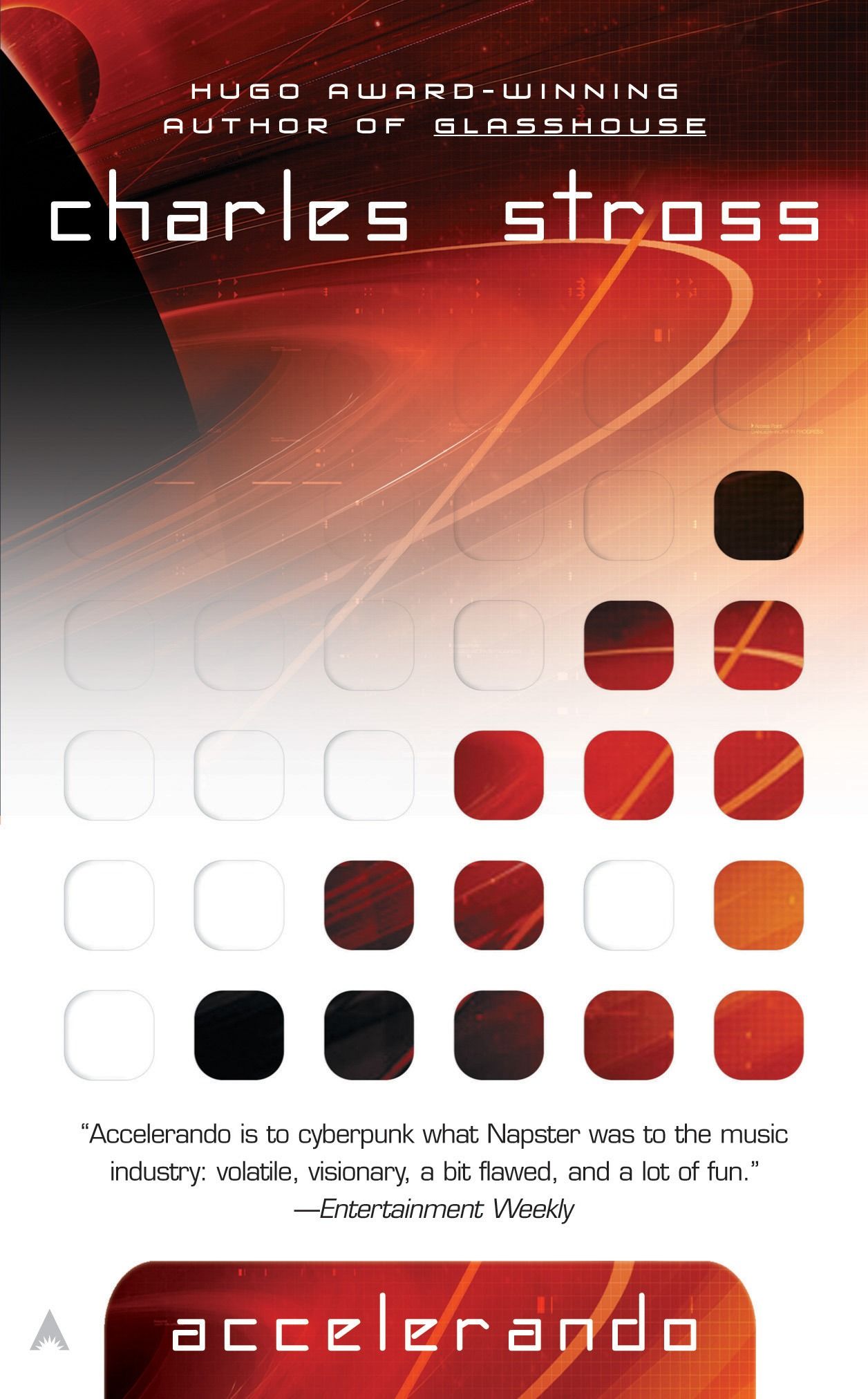 Book cover of Accelerando.