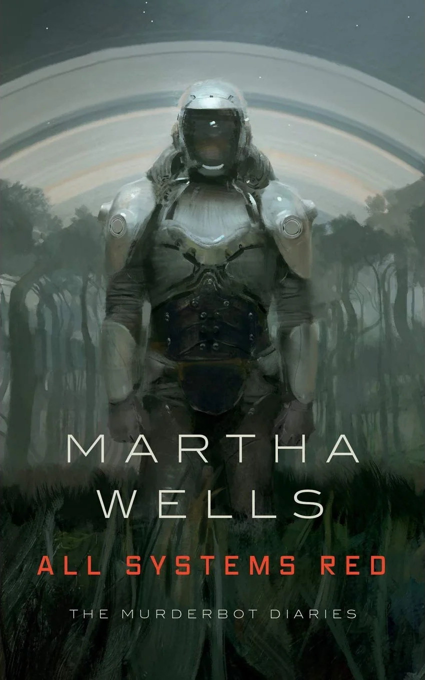Book cover of All Systems Red.