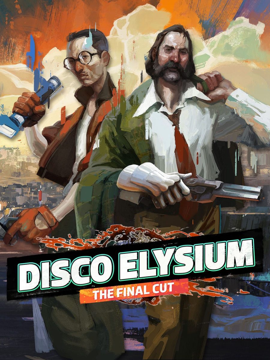Book cover of Disco Elysium.