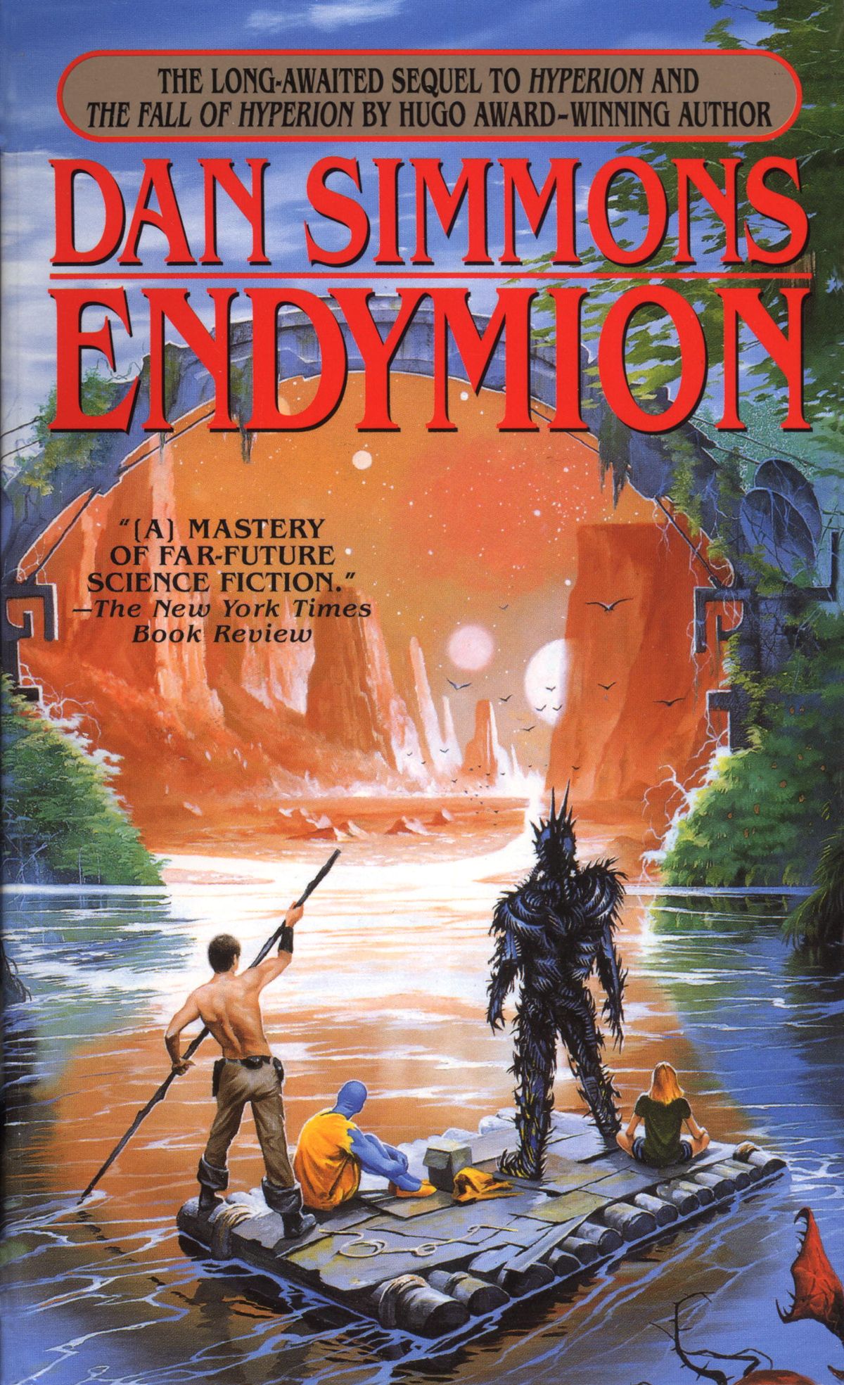Book cover of Endymion.