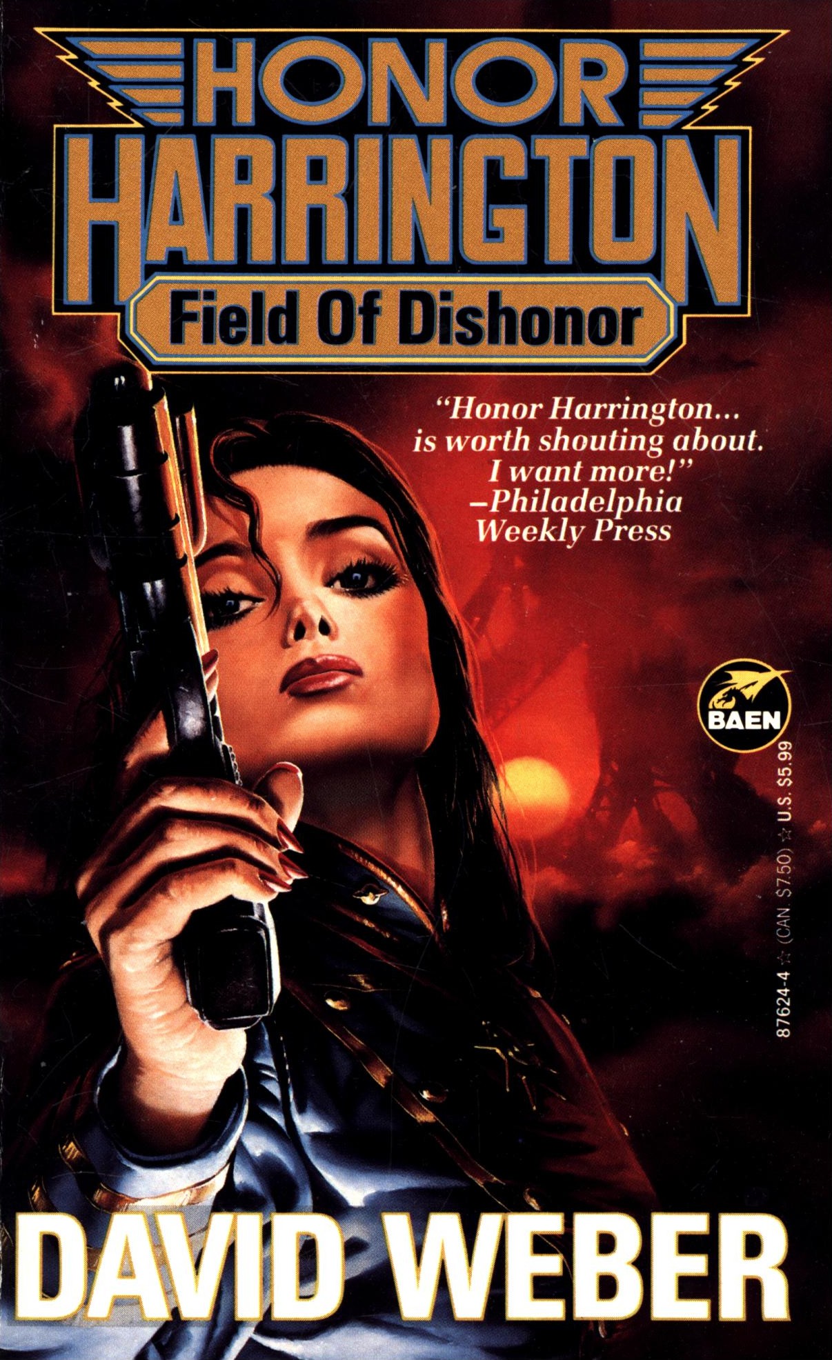 Book cover of Field of Dishonor.