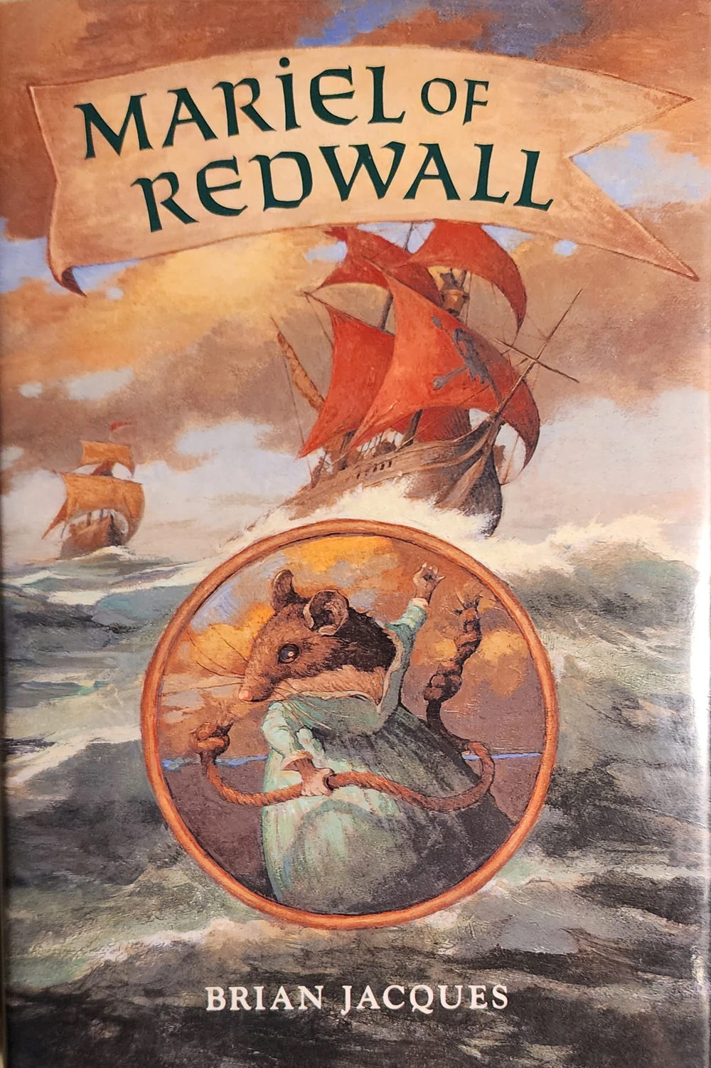 Book cover of Mariel of Redwall.