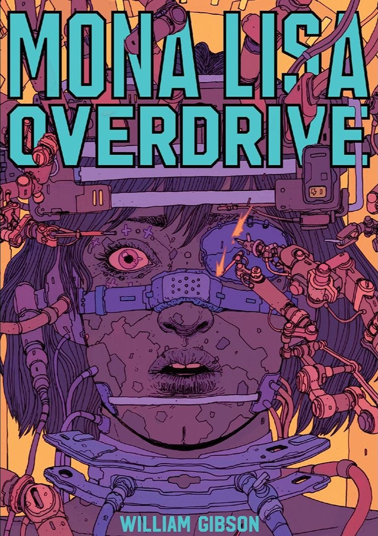 Book cover of Mona Lisa Overdrive.
