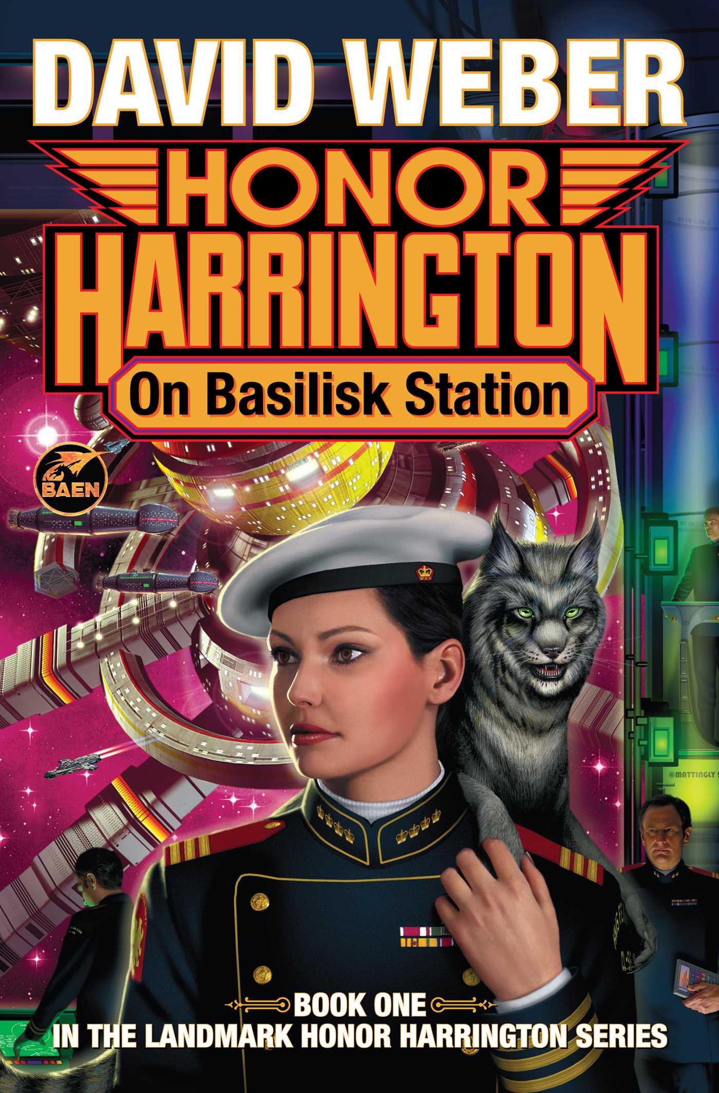 Book cover of On Basilisk Station.