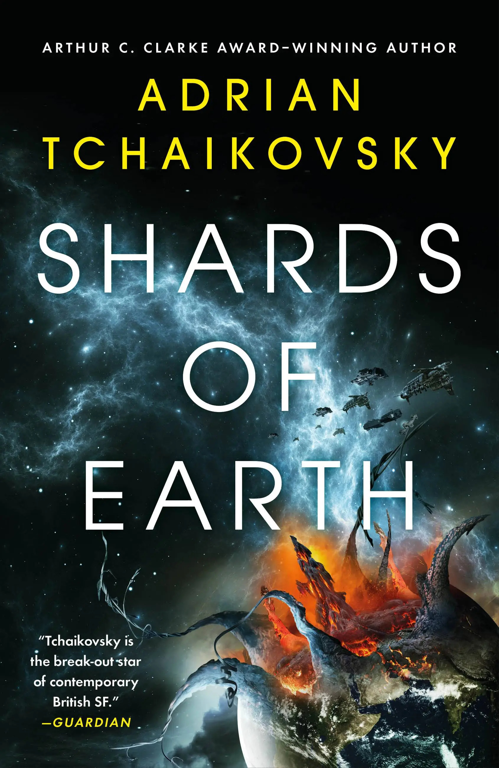 Book cover of Shards of Earth.
