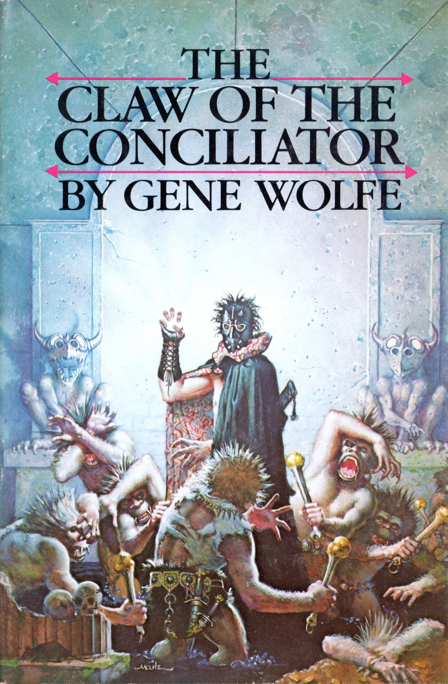 Book cover of The Claw of the Conciliator.