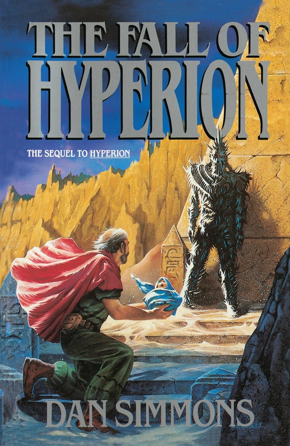 Book cover of The Fall of Hyperion.