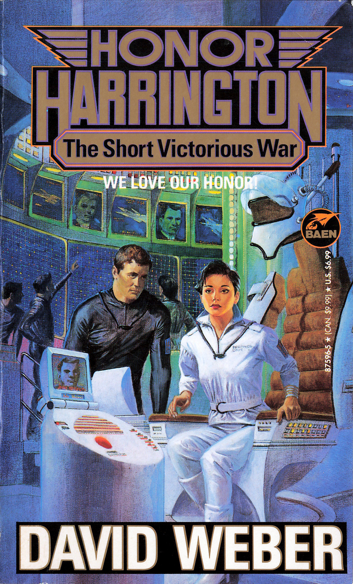 Book cover of The Short Victorious War.