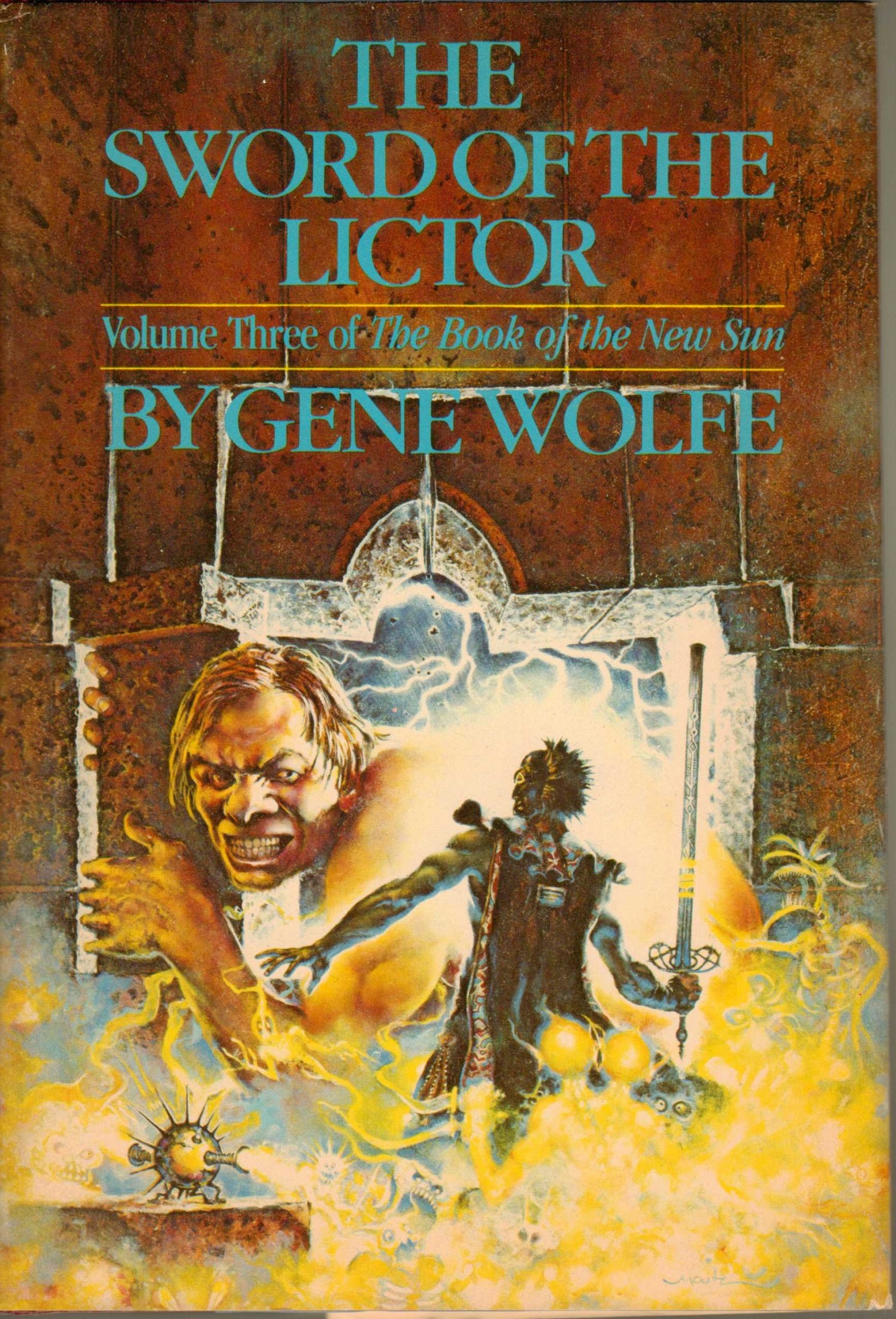 Book cover of The Sword of the Lictor.