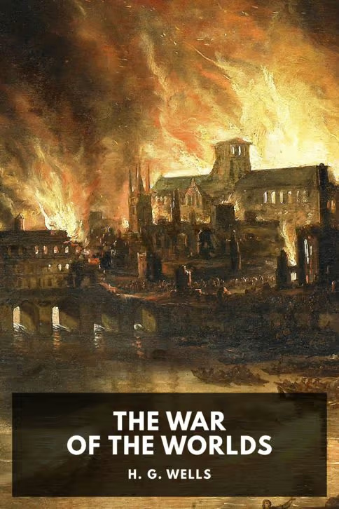 Book cover of The War of the Worlds.