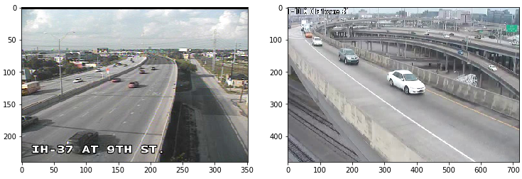 An example of two images from our dataset.